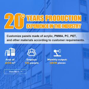 맞춤형 아크릴 PC 플라스틱 터치 스크린 디스플레이 커버 OEM 실크 스크린 인쇄 방스크래치 방탄 카메라 렌즈 - Product Image 6