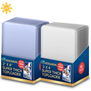 Protezioni per Carte Collezionabili da 3x4 Pollici Trasparenti con Buste Protettive per Carte Baseball, Sportive e TCG - Ingrosso Fabbrica - Product Image 1