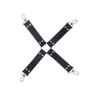 YPM Bdsm Sex Toy Sexy Slave Leather Bed Sm Fetish Bondage Kit 10pcs <span class=keywords><strong>Handcuffs</strong></span> Bondage Restraints untuk Set Bondage Dewasa - Product Image 3