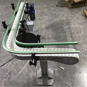 Paslanmaz Çelik Esnek Zincir Plaka Konveyör Sistemi, Yüksek Sıcaklığa Dayanıklı, Gıda Endüstrisi Paketlemeleri İçin Uygundur - Product Image 3