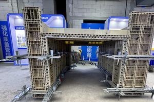 고강도 ABS 플라스틱 프레임워크 기둥 조절식 사각 기둥 거푸집 시스템 - Product Image 6