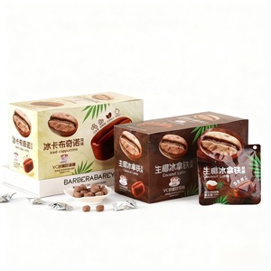 Bombones de café negro para niños sin azúcar de hierbas naturales Capuchino de hielo agrio afrutado y caramelos duros con sabor a café helado - Product Image 4