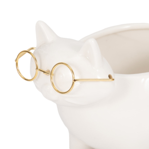 Vassoio Portagioie in Ceramica a Forma di Gattino per Arredamento Casa, Tavolino da Caffè, Comodino, Bagno, Vanità Decorativa - Product Image 6