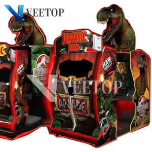 Macchina da Gioco di Tiro Jurassic Park, Videogioco Arcade Simulatore per Parco Avventura per 2 Giocatori - Product Image 1