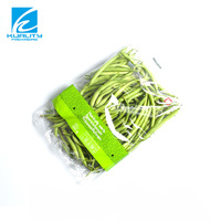 Sac plastique auto-perforé, transparent, imprimé personnalisé, pour légumes