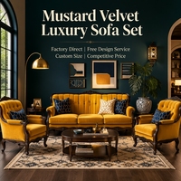 Canapé Chesterfield C020 intemporel de style européen, ensemble trois places en cuir PU, accents en bois finis à la main, raffiné