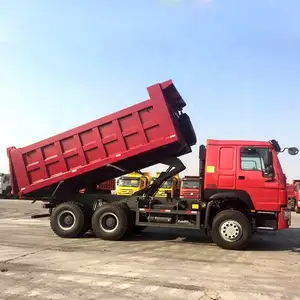 Usato a buon mercato Sinotruk Howo TRUCK 6x4 ribaltabile 18 m3 usato pesante howo dumper tecnologia germania per Salee