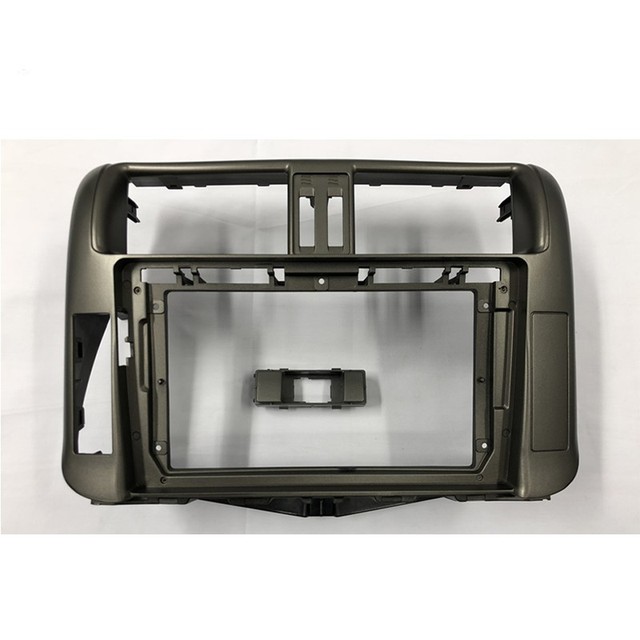 Car Radio Fascias Fit for Toyota Prado 2010 2011 2012 2013  Dash Kit Dashboard Installation Trim Frame Stereo Panel Bezel