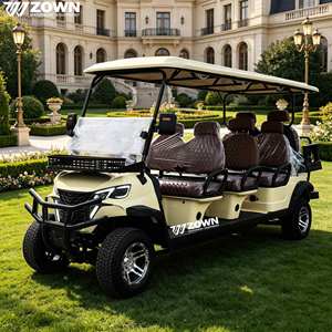 Premium 2 Seater Electric Golf Cart Pickup Truck Cargo Box Lithium Battery CE Certified Trailer <b>Buggy</b> Bed Dump Body Freight - Product Image 1