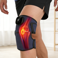 Tragbarer Intelligenter Kniemassager Kabellos mit Wärmekompresse und Vibration für Arthritis Premium Kabelloser Kniemassager