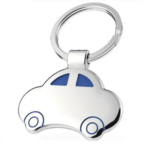 Stainless Steel Custom Cartoon Luxury Metal Keychain with Custom Color/Shape/Design for Car Keys-Bulk Orders - Product Image 1