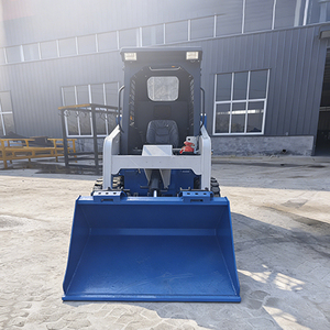 Mini-chargeuse sur chenilles 5 EPA 400 kg 2000 kg 3000 kg 1 tonne avec broyeur forestier et tondeuse à gazon - Product Image 2