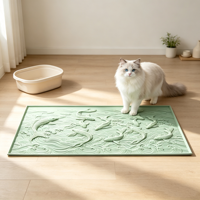 Nouvelle arrivée 2026 : Tapis de protection en caoutchouc pour litière de chat, anti-fuite et facile à nettoyer, idéal pour les poissons Koi