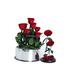 Rose éternelle en gros d'usine, fleur préservée <span class=keywords><strong>Secret</strong></span> Garden, décoration de mariage, coffret cadeau de luxe, essentiel pour les mariages - Product Image 1