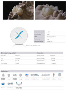Xtcera 3dml Meerlaagse Kleurrijke Tandfreesmachine Laboratorium Zirkonia Schijf - Product Image 3