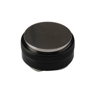 Prensador y Nivelador de Espresso de Acero Inoxidable con Doble Cabezal y Profundidad Ajustable - Product Image 6