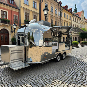 Carrito de Comida Móvil para la Calle 2025, para Helados, Hot Dogs, Remolque de Comida Rápida - Product Image 1