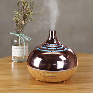 Difusor de Aromas YX-150 con Electroplacado, 400 ml, Ultrasónico, Purificador de Aire para Hogar y Escritorio, con Diseño de Madera - Product Image 5