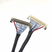 Câble d'assemblage LVDS JAE FI-X30HL 30 broches vers Molex Pico-Clasp 5011894010 PVC/PBT/Nylon, pas de 1,0 mm, 40 broches pour appareils électroménagers