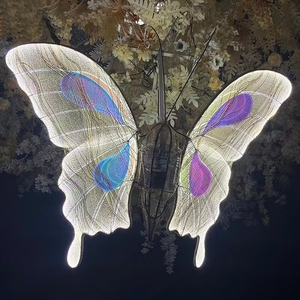 Ouvrez et fermez <span class=keywords><strong>le</strong></span> papillon <span class=keywords><strong>Le</strong></span> papillon avec des lumières déplacera les ailes décoratives - Product Image 3