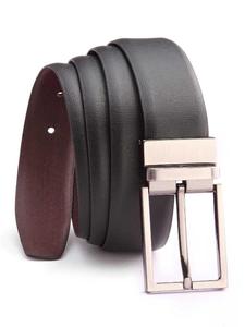 Cinturón de Cuero Casual para Hombre, con Hebilla de Aleación de Estilo Lujoso, Ajustable y Duradero, para Moda Formal e Informal - Product Image 1