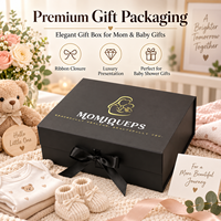 Boîte cadeau magnétique pliable de luxe personnalisée avec poignée en ruban, emballage rigide pliable pour vêtements, chaussures et cadeaux, boîte en papier
