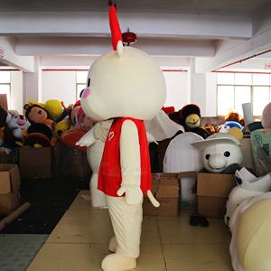 कस्टम हिरण कार्टून शुभंकर पोशाक खेल प्रदर्शन क्लब ब्रांडिंग और स्वयंसेवक पार्टी - Product Image 2