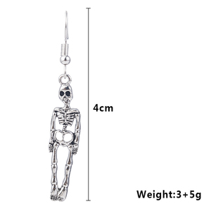 Trendz Europa y los Estados Unidos nueva llegada esqueleto humano pendientes retro pendientes de calavera - Product Image 4