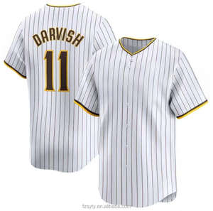 Camisa de Poliéster Personalizada para Equipes de Beisebol e Softbol com Estampa Sublimada de Animais, Gola V, Respirável, Secagem Rápida, com Nome e Logotipo Personalizáveis – Tamanhos Grandes - Product Image 3