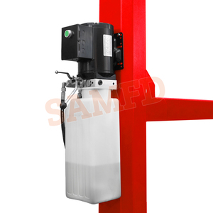 SAMFD Usine <span class=keywords><strong>Pas</strong></span> <span class=keywords><strong>Cher</strong></span> CE Certifié 4T Ascenseur Hydraulique à Quatre Postes avec 4000kg/8800lbs Capacité et Caractéristiques d'Alignement - Product Image 4
