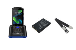 YGF F7 Rugged Android Barcode <span class=keywords><strong>Scanner</strong></span> PDA com NFC WiFi 5 Dispositivo Portátil para Inventário e Logística - Product Image 2