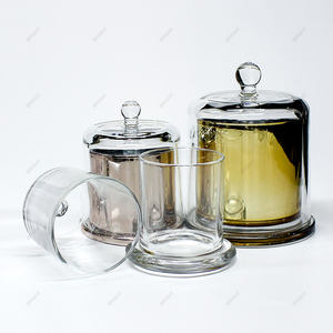 Оптовая продажа ароматическая свеча в форме колокола со стеклянной крышкой - Product Image 1