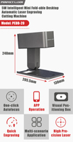 Machine de gravure laser sur bois profonde à vente chaude Perfect Laser, machine de marquage et de signalisation, mini machine de marquage laser, plastique, bambou