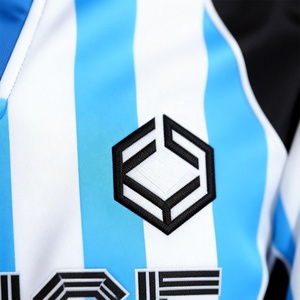 Nouvelle Collection 2026 – Polo de Baseball Tricoté Rayé à Manches Longues pour Homme – Personnalisez le Design Exclusif de Votre Marque – Style Décontracté Club - Product Image 2