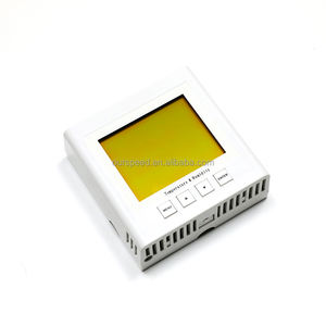 Capteur de température et d'<span class=keywords><strong>humidité</strong></span> RS485 MODBUS-RTU, instruments de <span class=keywords><strong>mesure</strong></span> de la température industrielle, point de rosée, affichage LCD mural, ABS/PC - Product Image 3