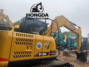 Sany SY95C 9 tonnes petite pelle hydraulique sur chenilles utilisée machines de construction d'ingénierie de haute qualité - Product Image 2