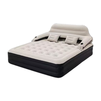 Matelas gonflable pliable de haute qualité en PVC, confortable et épais, pour 1-2 personnes, économique, vente en gros d'usine