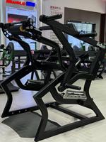 Machine à Squat à Charge de Poids Prakissis Power Squat Pro, Appareil Commercial d'Entraînement aux Squats pour la Force des Jambes en Salle de Sport, Équipement pour Club de Fitness