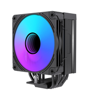 LOVINGCOOL Brand Stock 12cm CPU Air Cooler Tower 6 Pipe ARGB Mirror Temp Screen in Stock Fast Ship OEM Intel AMD Gaming Desktop