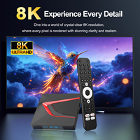 Topleo Android TV Box Lecteur Multimédia Wi-Fi Décodeur Intelligent Certifié ATV 8K Double Wi-Fi Boîtier TV Android