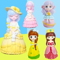 Ne pas casser poupée en plâtre blanc vinyle embryon fille jouet bricolage coloriage tirelire artisanat en plastique