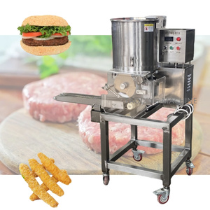 France Paris Jamaïcain Patty Viande Tarte Presse Hamburger Patty Froming Machine Patty Making Machine Poulet Pépites Jamaïcain Formant - Product Image 3