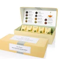 Caja de cartón con estampado personalizado, alta calidad, para té