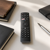 Nouvelle télécommande avec fonction vocale BT de remplacement pour décodeur Indih0me