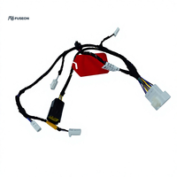 Rangkaian Kabel Kontrol Daya Mesin Otomotif Multi-Cabang Tipe-Y Kustom OEM 12V 24V