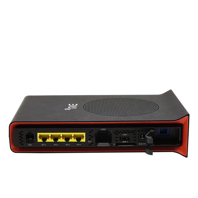 Factory Price USED GPON EPON XPON ONU ONT 4GE+1POT+5dbWiFi FTTH Same As HG8245H English Version Work on All OLT