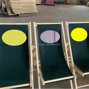 Chaises de plage se pliantes <span class=keywords><strong>en</strong></span> <span class=keywords><strong>bois</strong></span> légères durables avec la <span class=keywords><strong>toile</strong></span> d'Oxford - Product Image 5