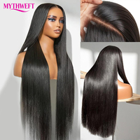Perruque Lace Frontale HD 13x6 en Cheveux Humains Vietnamiens Bruts Alignés dans le Sens des Cuticules, Lisse Baguette, Vierge, Sans Colle, Fournisseur de Perruques Frontales HD