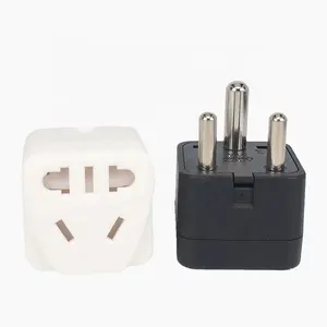 US Australia to South Africa adapter travel Type D small round 3 pins charge adapter plug electric plug cover