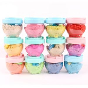 Colored <b>Plasticine</b> Sand Barrel Bucket Anti-Stress Soft Modeling Fidget Toy for Unisex Ages 5+ to 14+ Years - Product Image 1